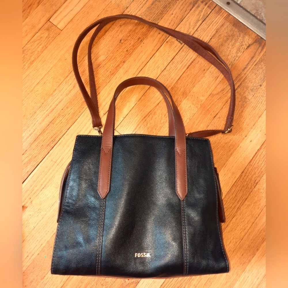 Fossil satchel crossbody bag